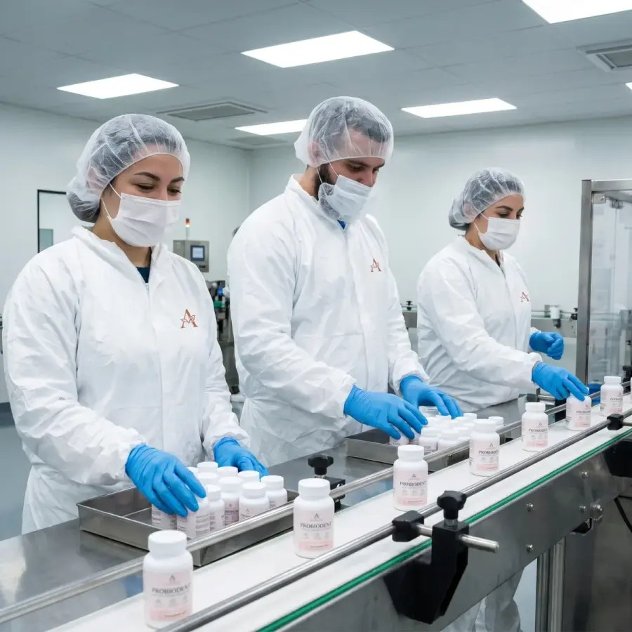 ProbioDent manufacturing facility